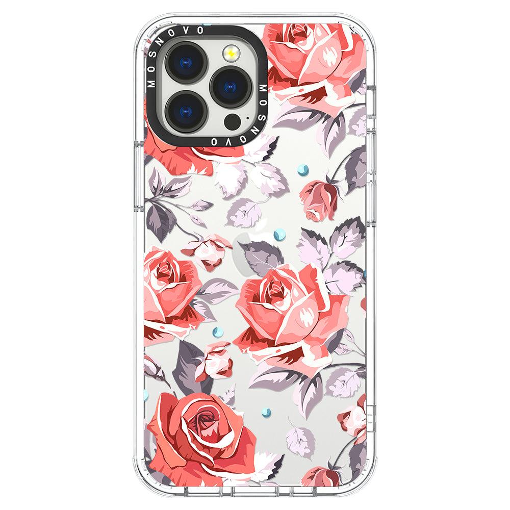 Retro Floral Phone Case - iPhone 13 Pro Max Case