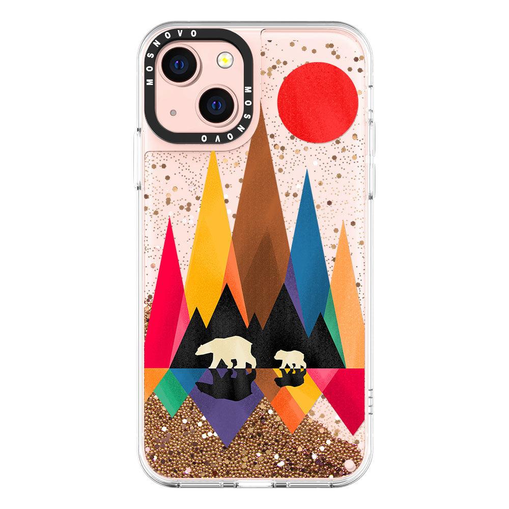 MAMA Bear Glitter Phone Case - iPhone 13 Case