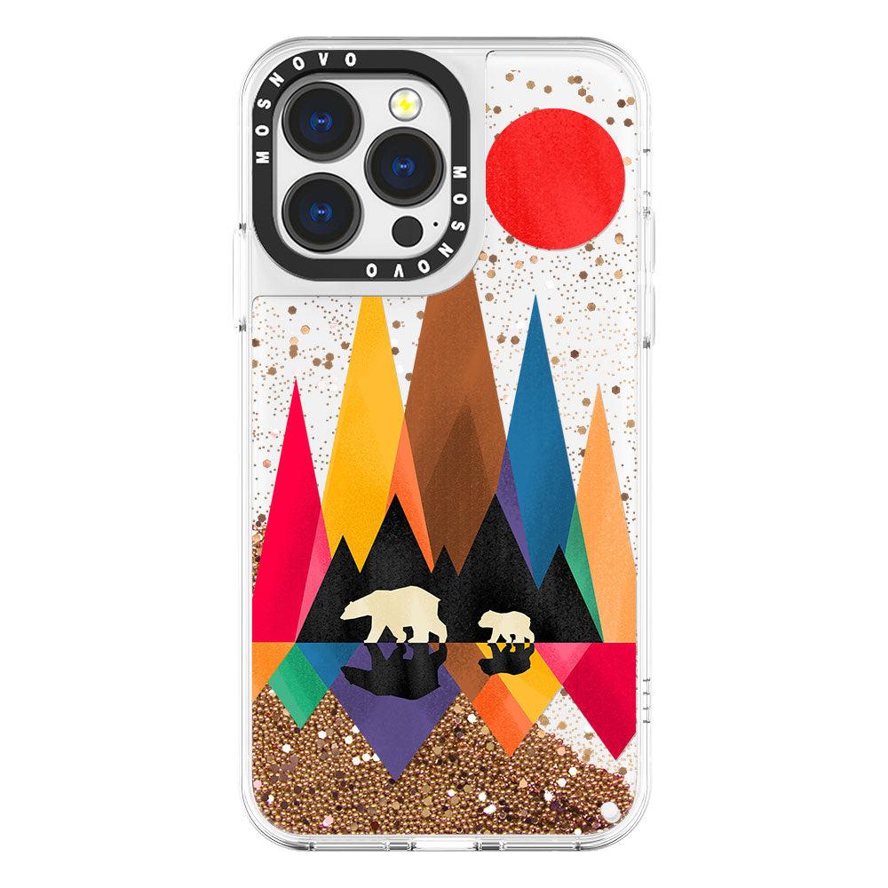 MAMA Bear Glitter Phone Case - iPhone 13 Pro Case