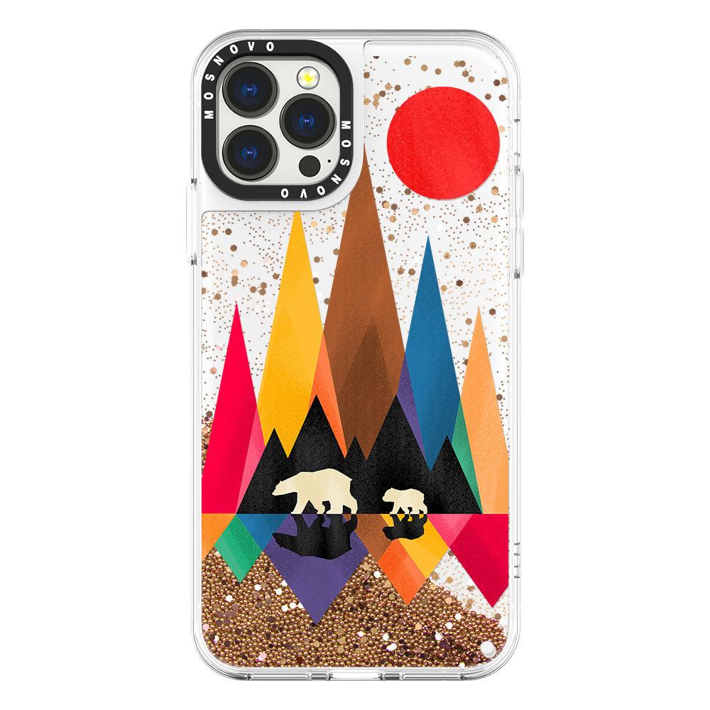 MAMA Bear Glitter Phone Case - iPhone 13 Pro Max Case