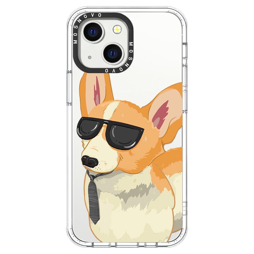 Fluffy Corgi Phone Case - iPhone 13 Mini Case