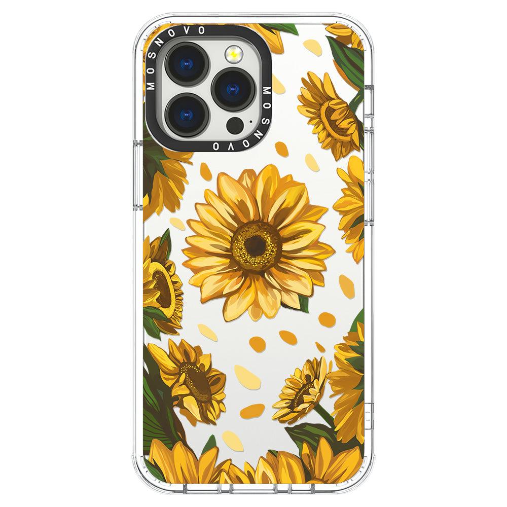 Sunflower Garden Phone Case - iPhone 13 Pro Case