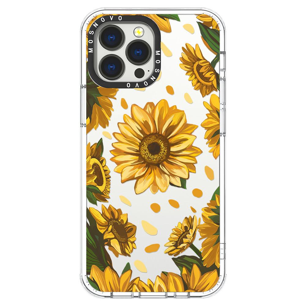 Sunflower Garden Phone Case - iPhone 13 Pro Max Case