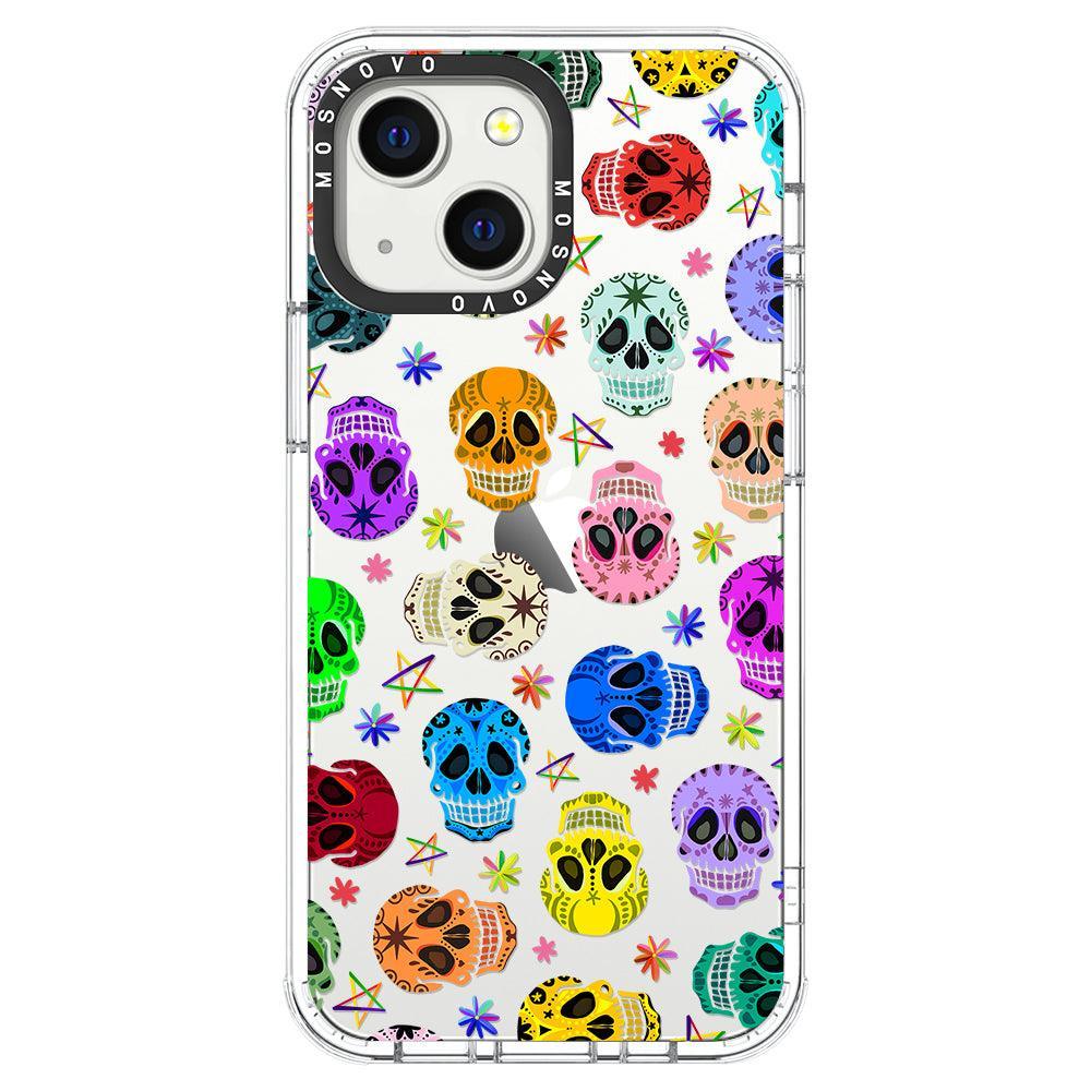 Sugar Skull Phone Case - iPhone 13 Mini Case