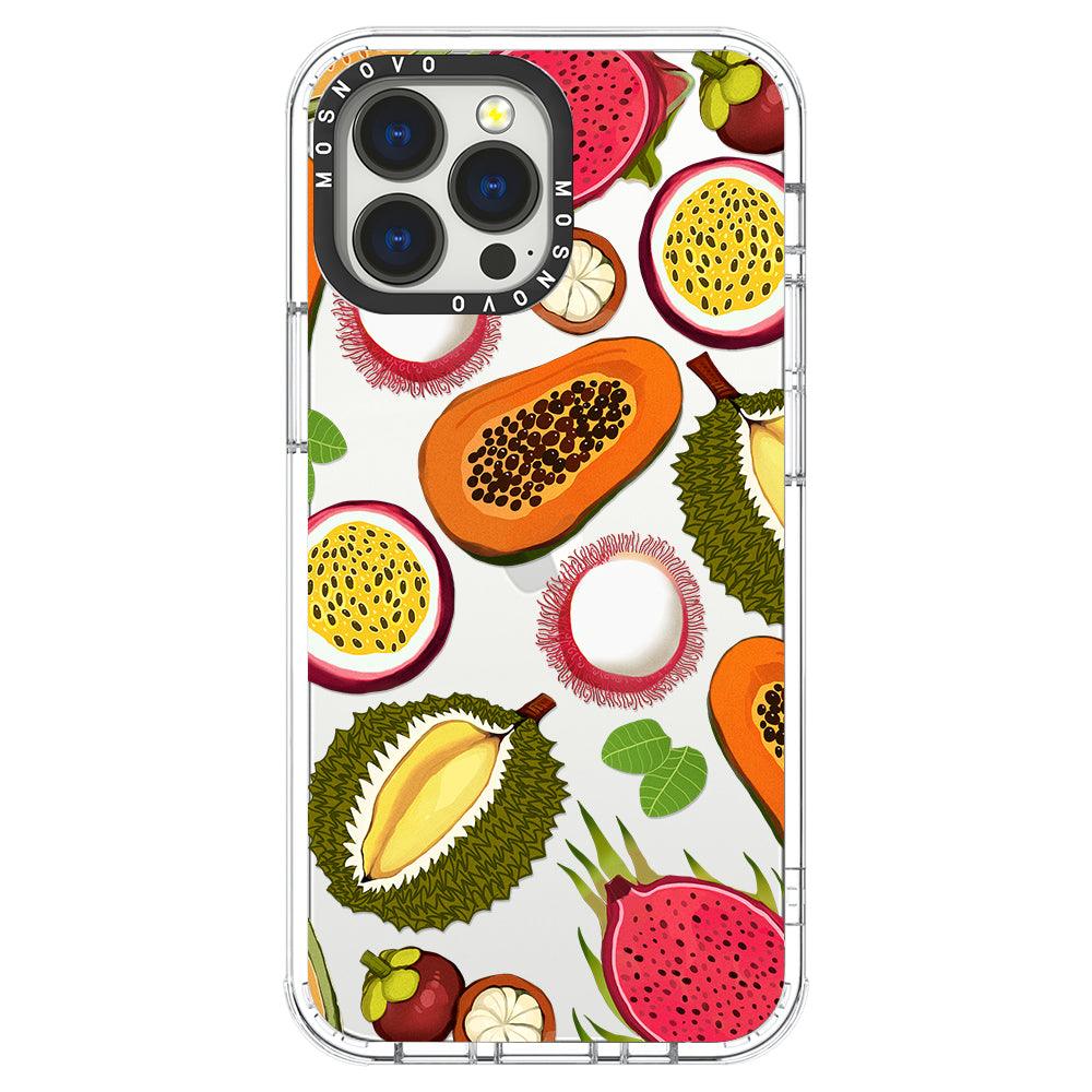 Tropical Fruits Phone Case - iPhone 13 Pro Max Case