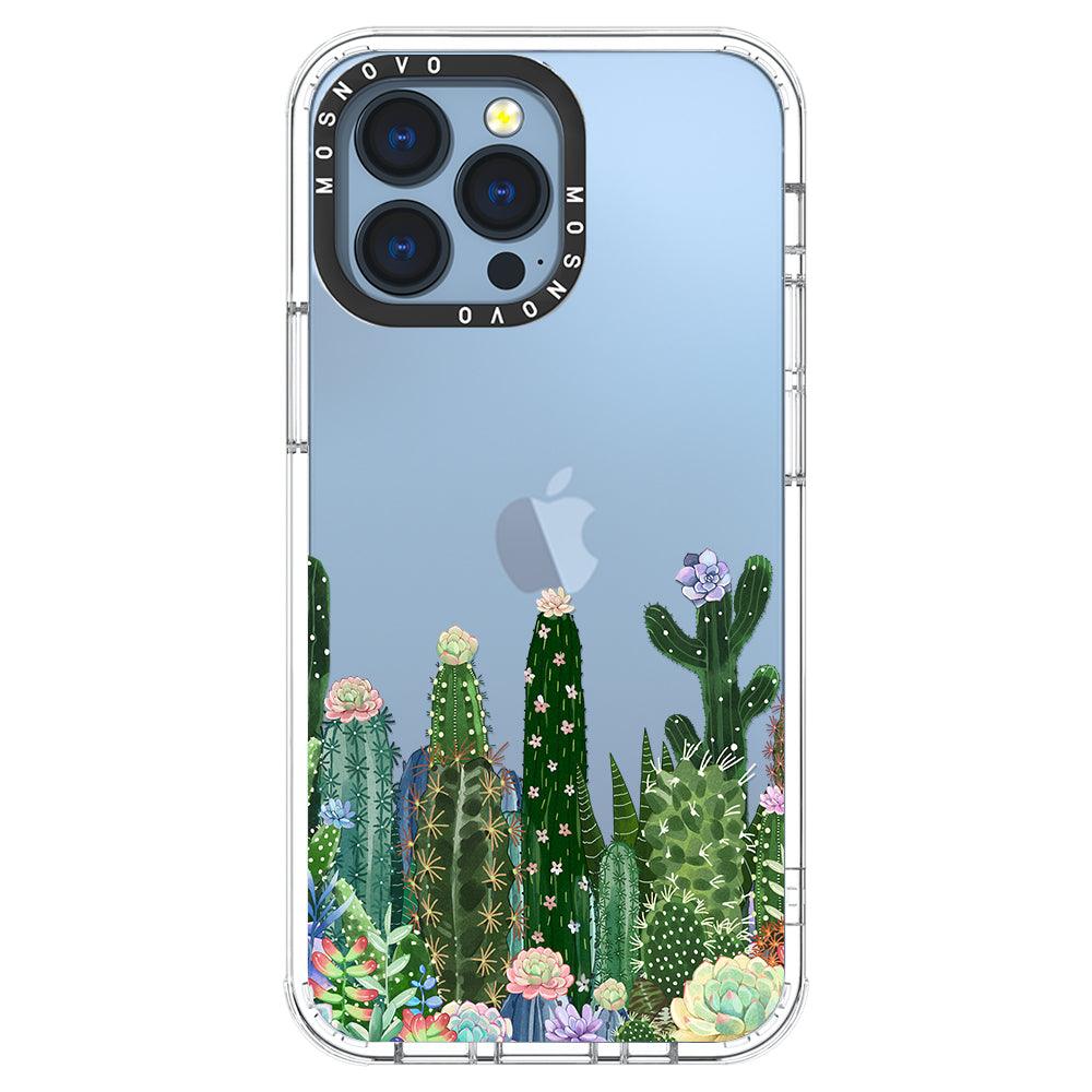 Succulents Garden Phone Case - iPhone 13 Pro Case