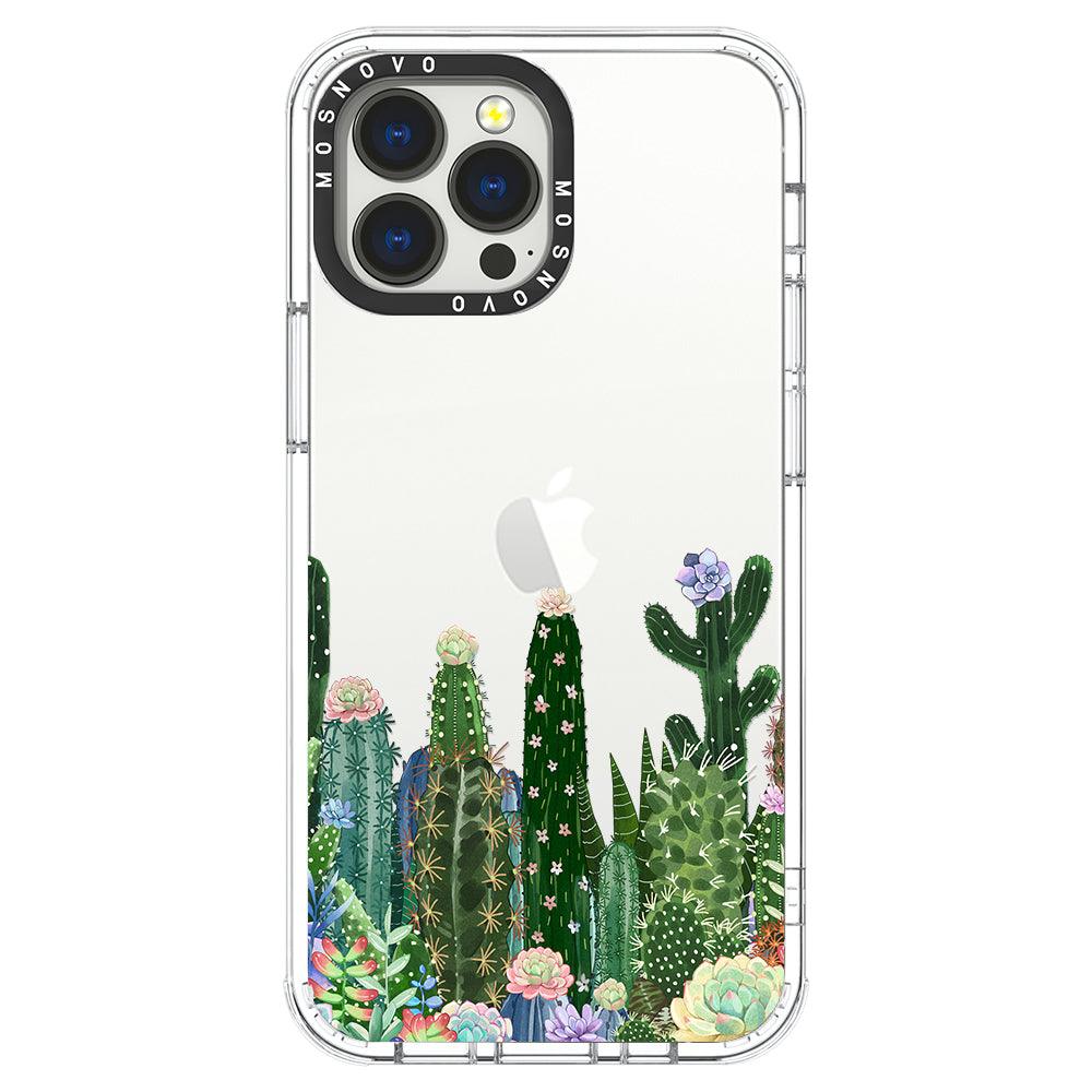 Succulents Garden Phone Case - iPhone 13 Pro Max Case