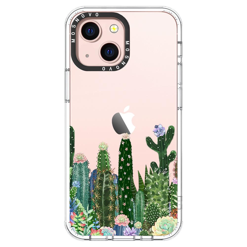 Succulents Garden Phone Case - iPhone 13 Mini Case