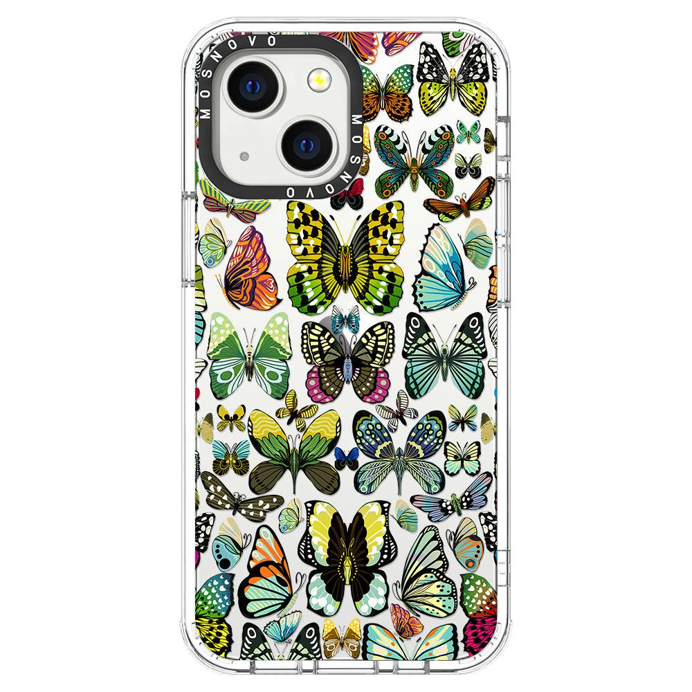 Butterflies Phone Case - iPhone 13 Mini Case