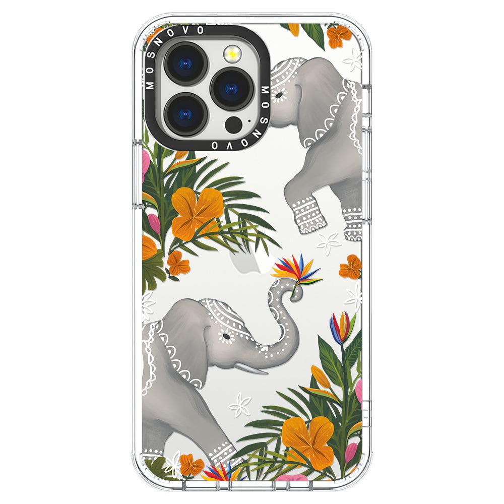 Tribal Elephant Phone Case - iPhone 13 Pro Case