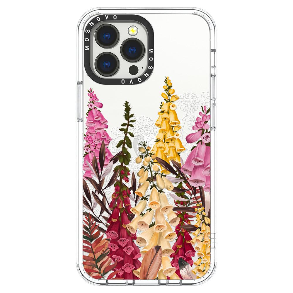 Foxglove Flower Phone Case - iPhone 13 Pro Max Case