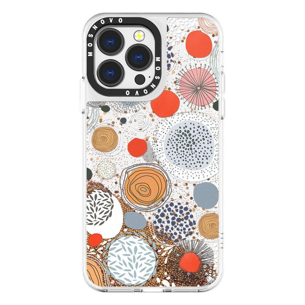 Abstract Art Glitter Phone Case - iPhone 13 Pro Case