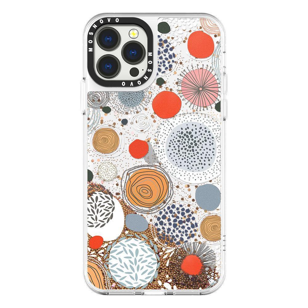 Abstract Art Glitter Phone Case - iPhone 13 Pro Max Case