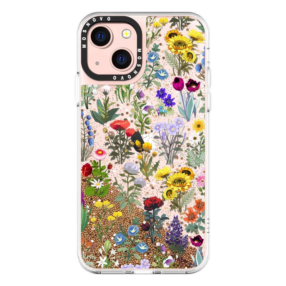 A Colorful Summer Glitter Phone Case - iPhone 13 Case