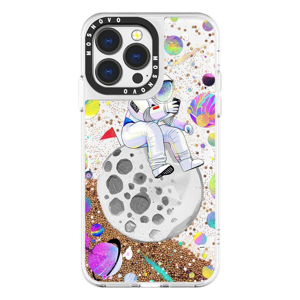 Astronaut 2020 Glitter Phone Case - iPhone 13 Pro Case