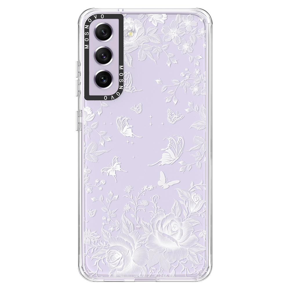 Fairy White Garden Phone Case - Samsung Galaxy S21 FE Case