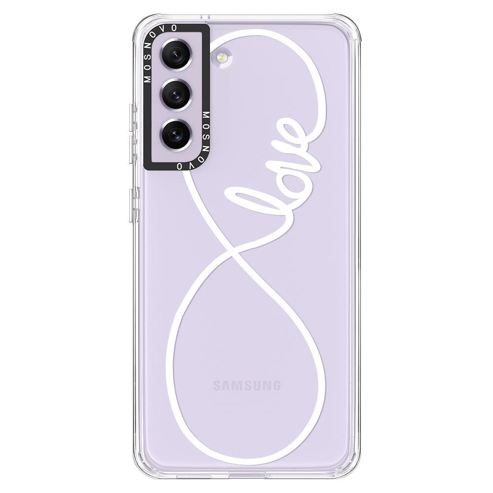 Infinity Love Phone Case - Samsung Galaxy S21 FE Case