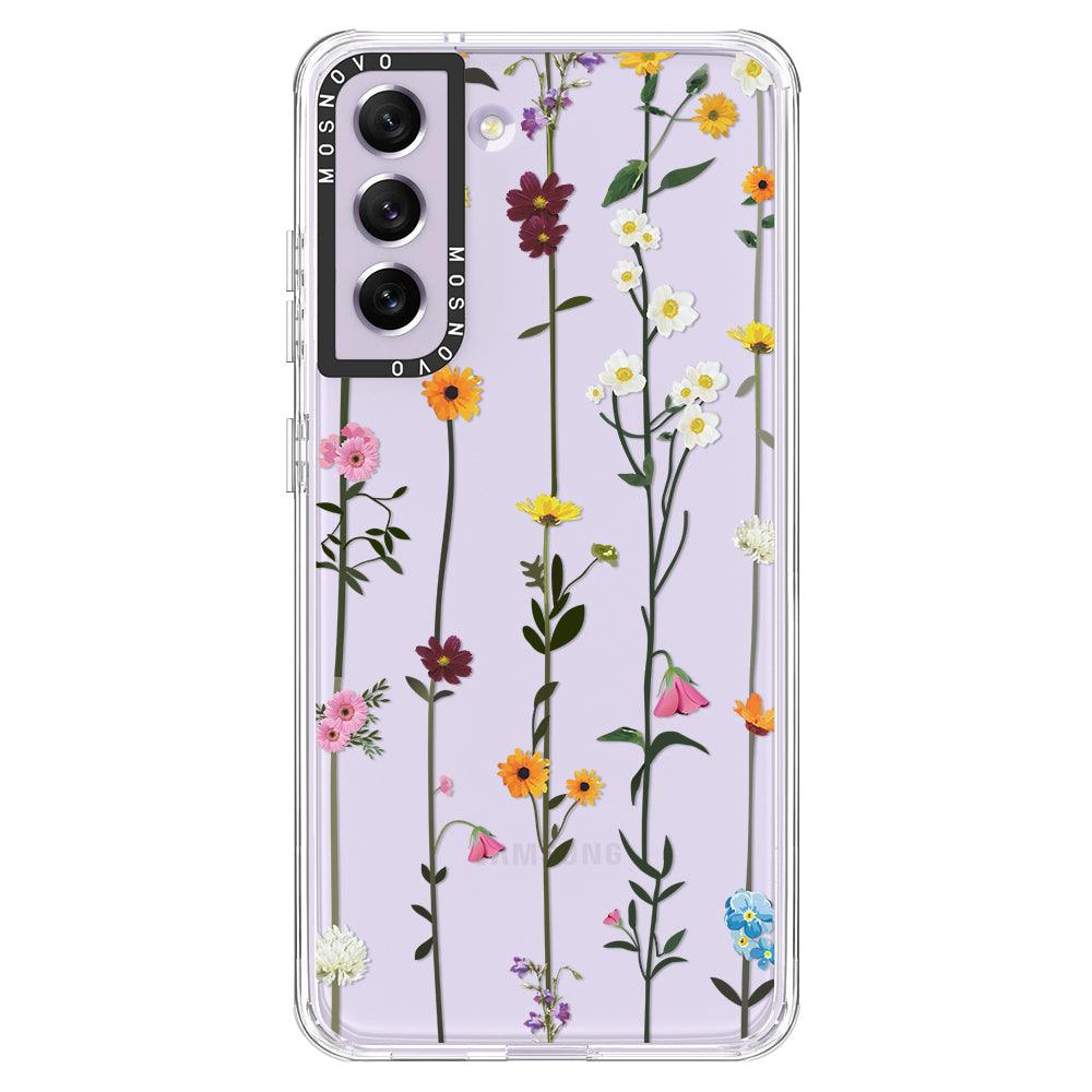 Wild Flowers Phone Case - Samsung Galaxy S21 FE Case