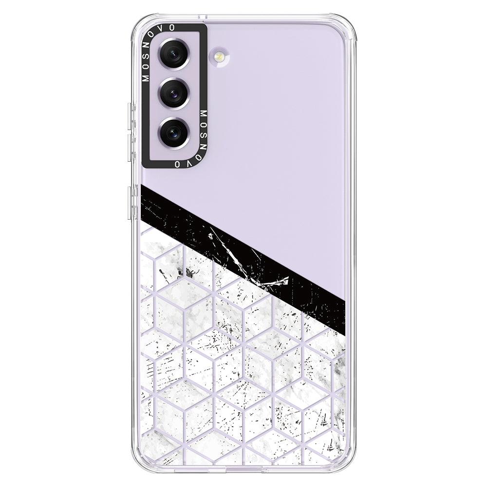 Marble Block Art Phone Case - Samsung Galaxy S21 FE Case