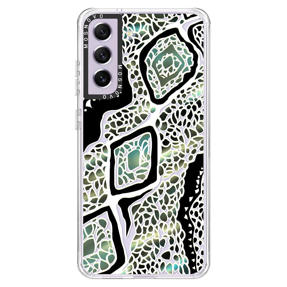 Jade Snake Phone Case - Samsung Galaxy S21 FE Case