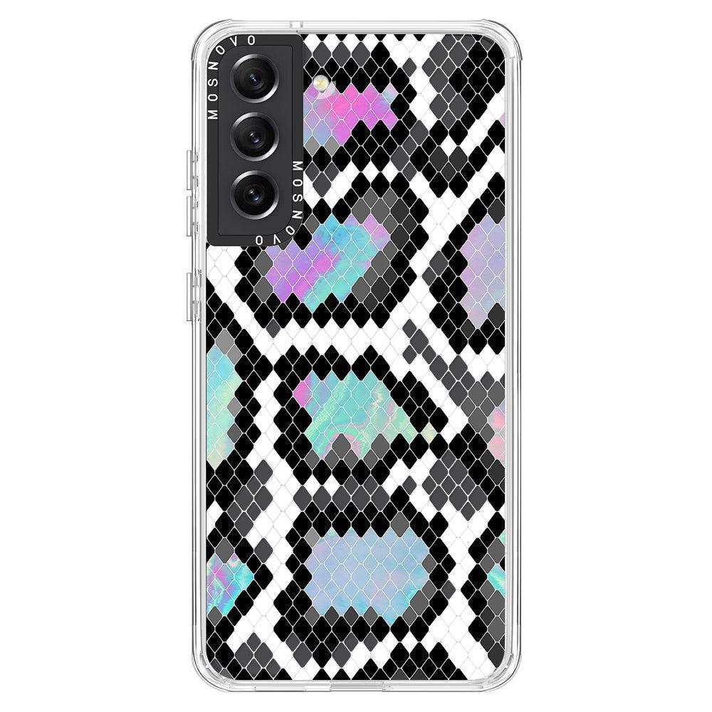 Aurora Snake Print Phone Case - Samsung Galaxy S21 FE Case