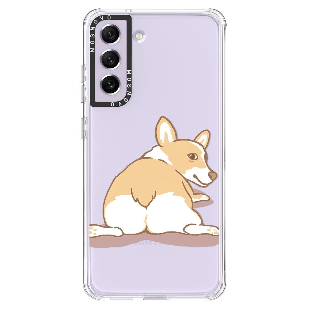 Corgi Butt Phone Case - Samsung Galaxy S21 FE Case