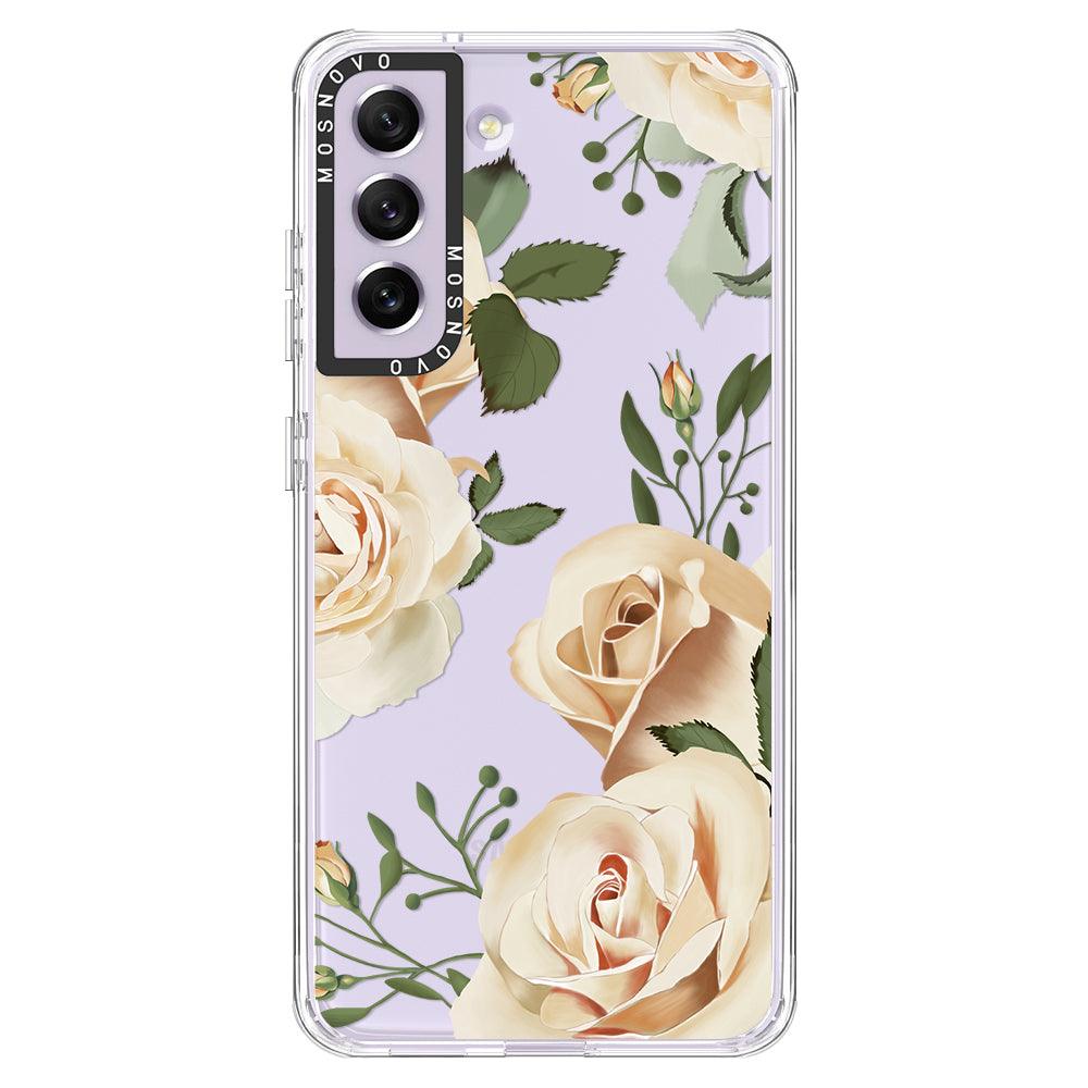 Champagne Rose Phone Case - Samsung Galaxy S21 FE Case