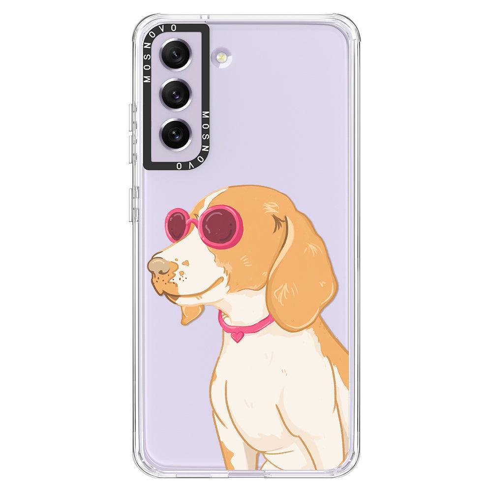 Cute Beagle Phone Case - Samsung Galaxy S21 FE Case