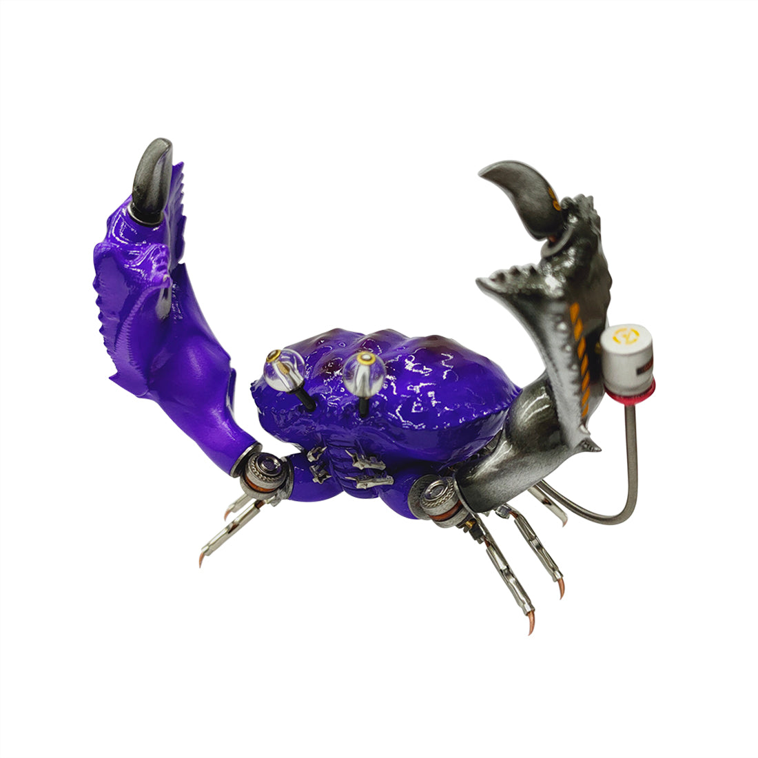 Punk Style 3D Purple Vampire Crab Model Crafts Collection- Finished Version