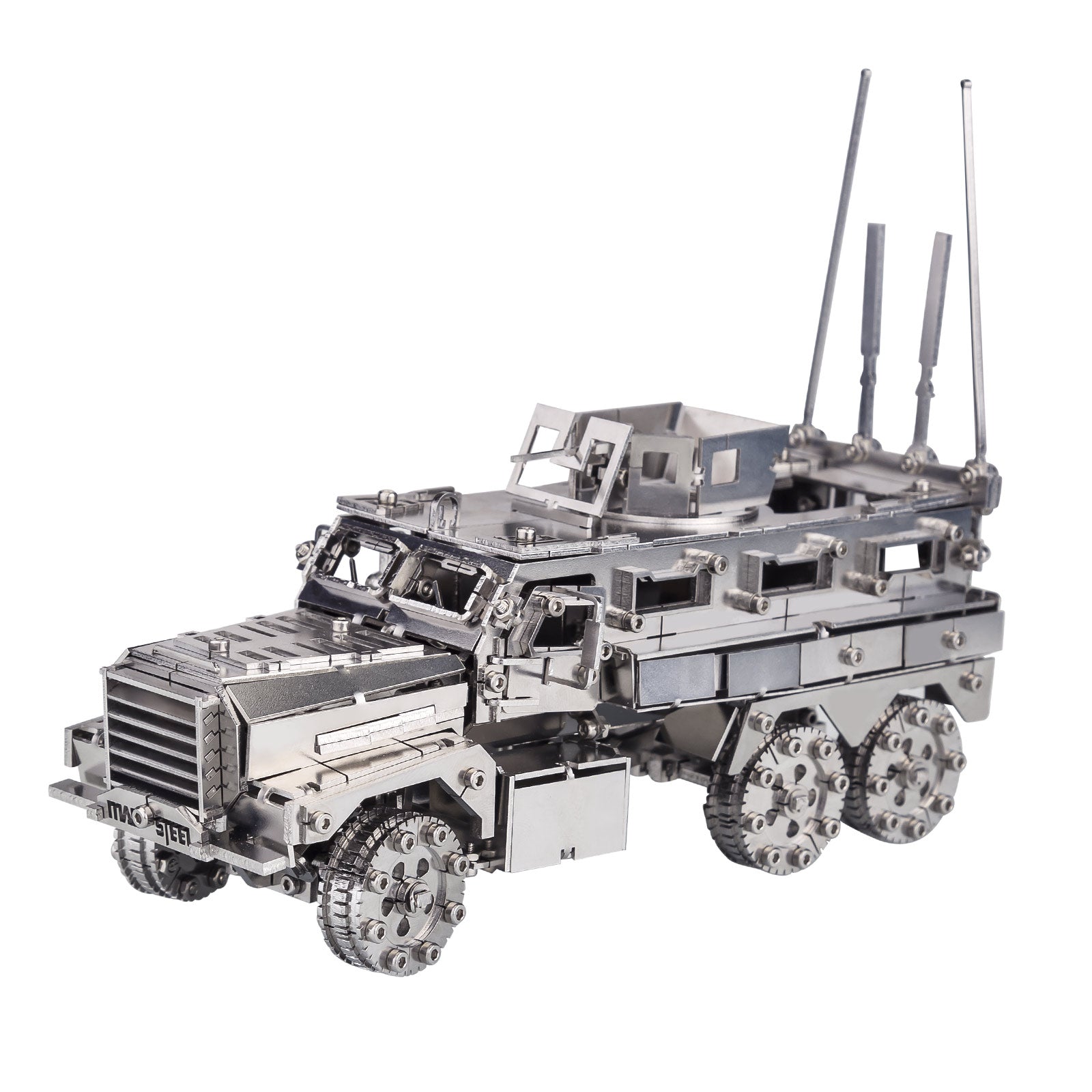 3D Metal Assembly Model DIY Mine Resistant Vehicles MRAP