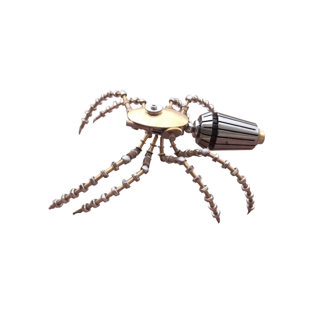 Steampunk Metal Wolf Spider Model