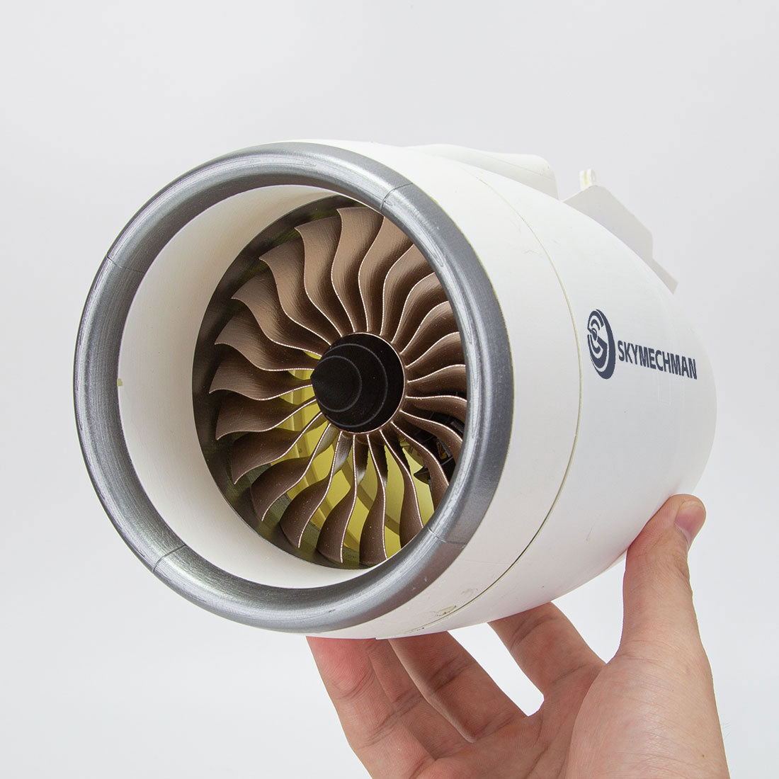 SKYMECHMAN NTR-900 Turbofan Engine Model Kit that Works - Build Your Own Turbofan Engine