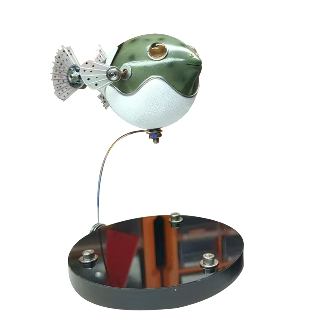 Pufferfish Sculpture Model for Modern Home Decoration