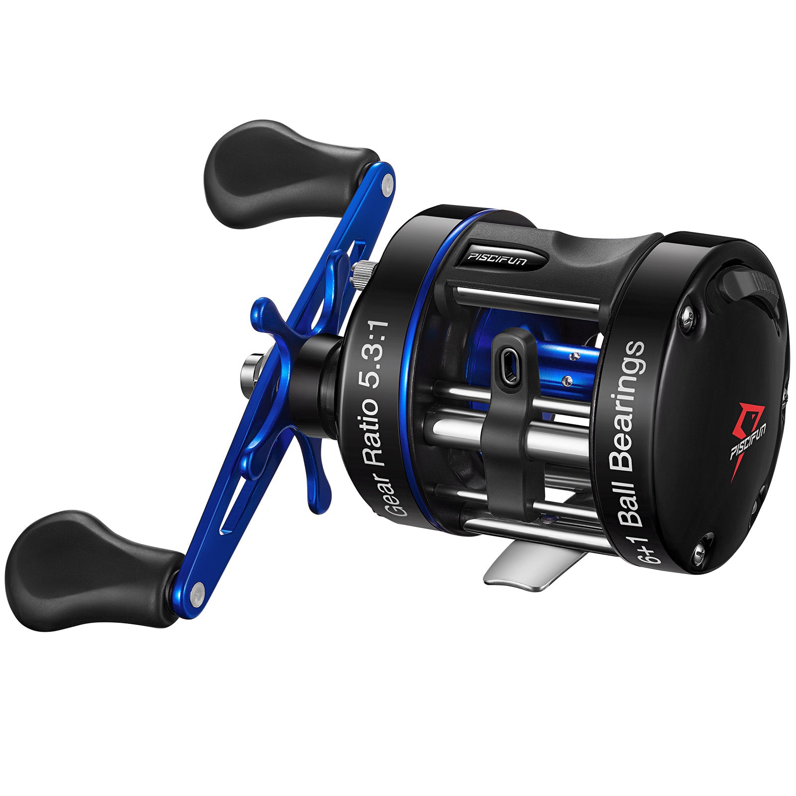 Piscifun Chaos XS Round Baitcasting Reel, Saltwater Casting Reels