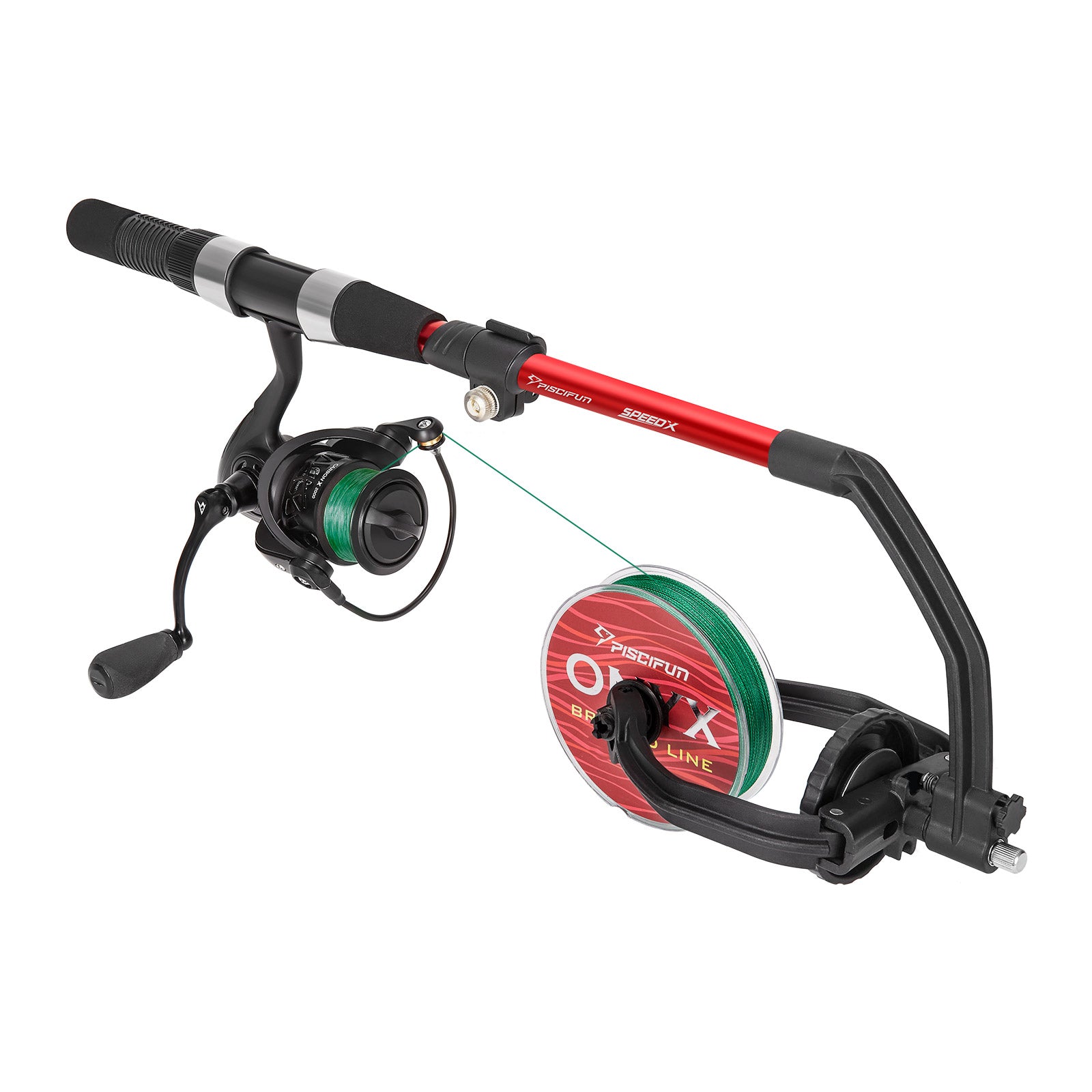 Piscifun Speed X Fishing Line Spooler Machine with Unwinding Function