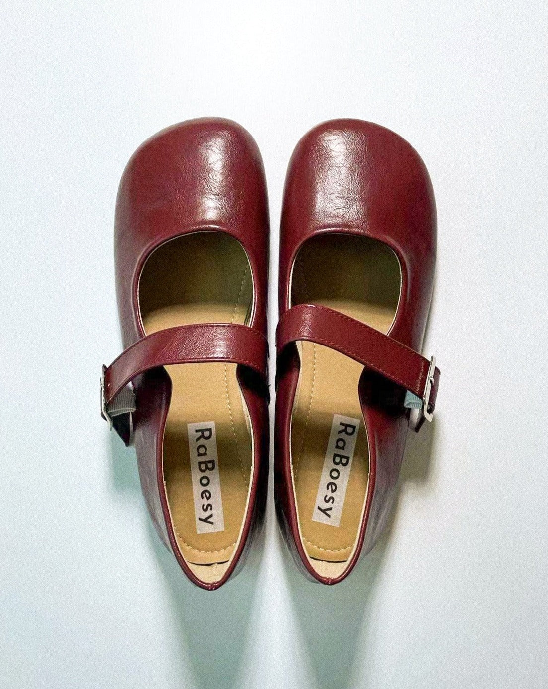 Foldable Round Toe Mary Janes