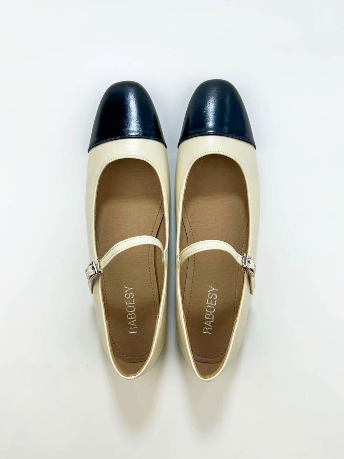 Color Block Mary Janes