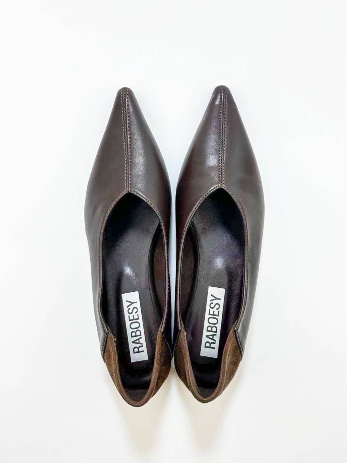 Point Toe Slip On Flats