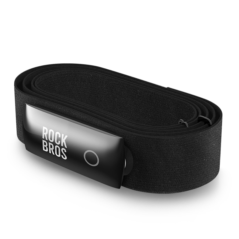 ROCKBROS Waterproof Heart Rate Monitor Chest Strap Rechargeable Bluetooth ANT+