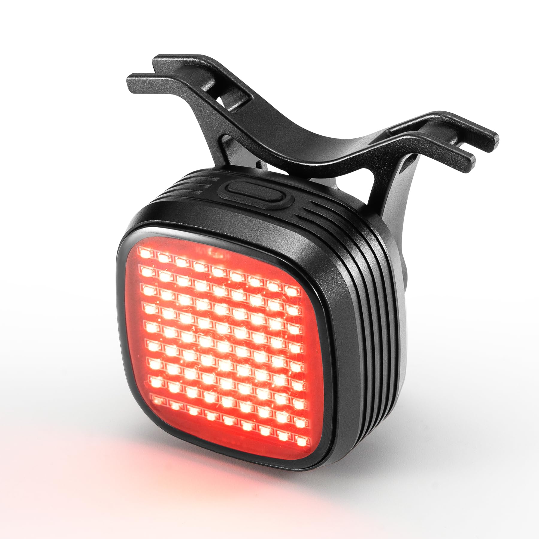 ROCKBROS Pixel-Style Smart Brake Bike Tail Light 12 Modes Rechargeable