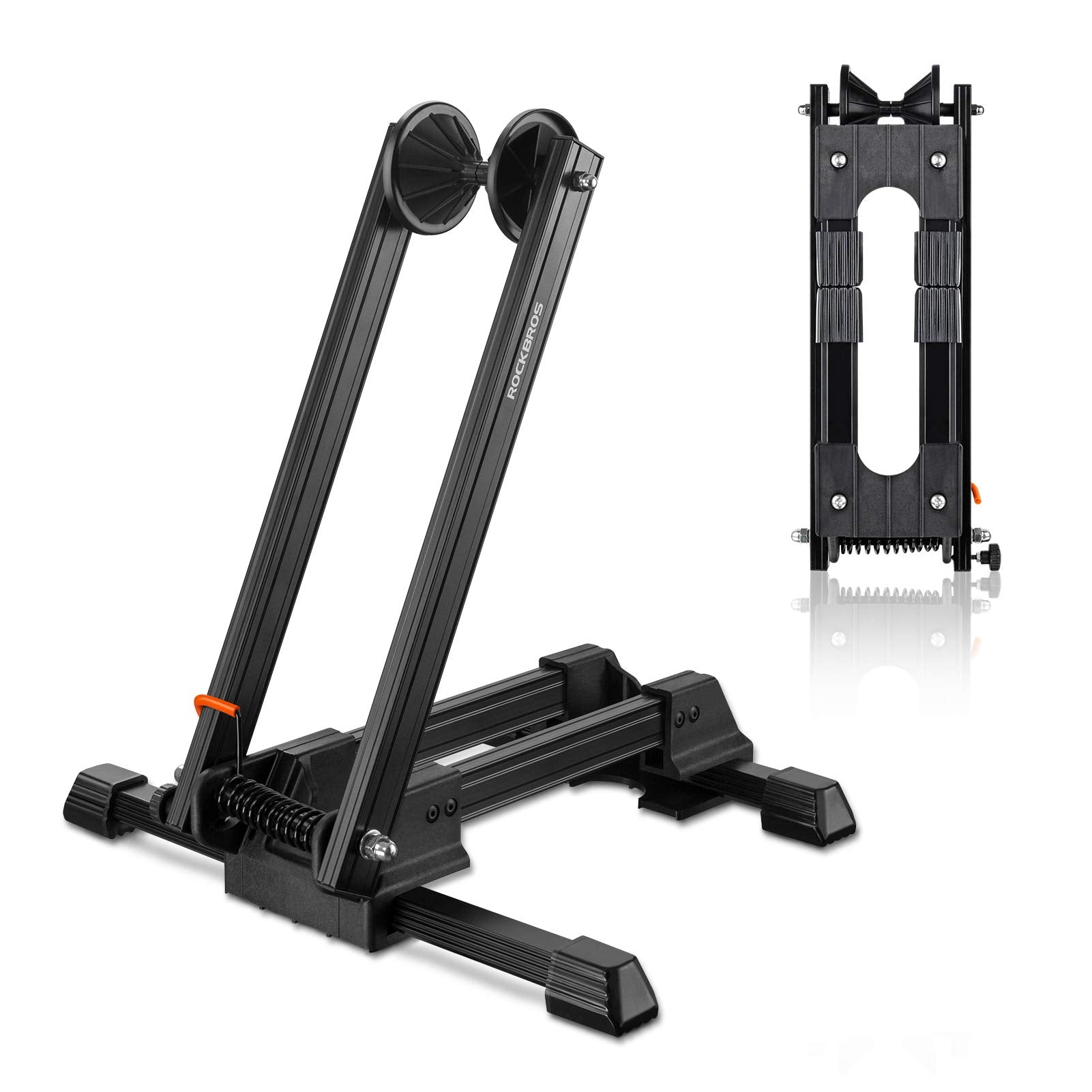 ROCKBROS Foldable Alloy Bike Stand for 20"-29" Wheels - Indoor Parking Holder