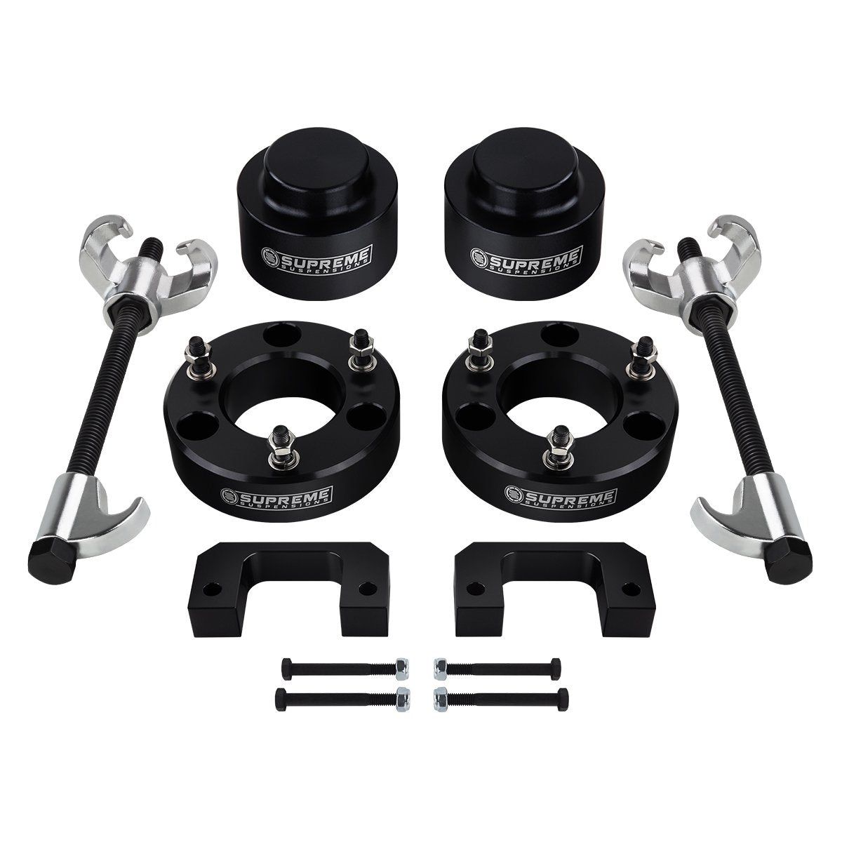 2007-2020 Chevy Suburban 1500 Full Suspension Lift Kit & Spring Compressor 2WD 4WD Front Lift 3.5" + Rear Lift 1"