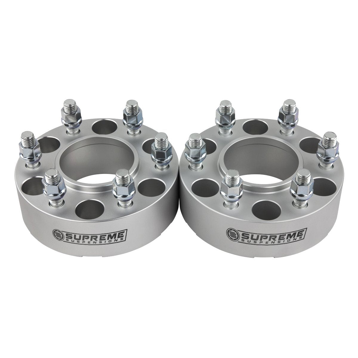 2006-2014 Lincoln Mark LT 2wd 4wd Wheel Spacers (Hub Centric) Silver (x2) Piece 1.5" Spacer