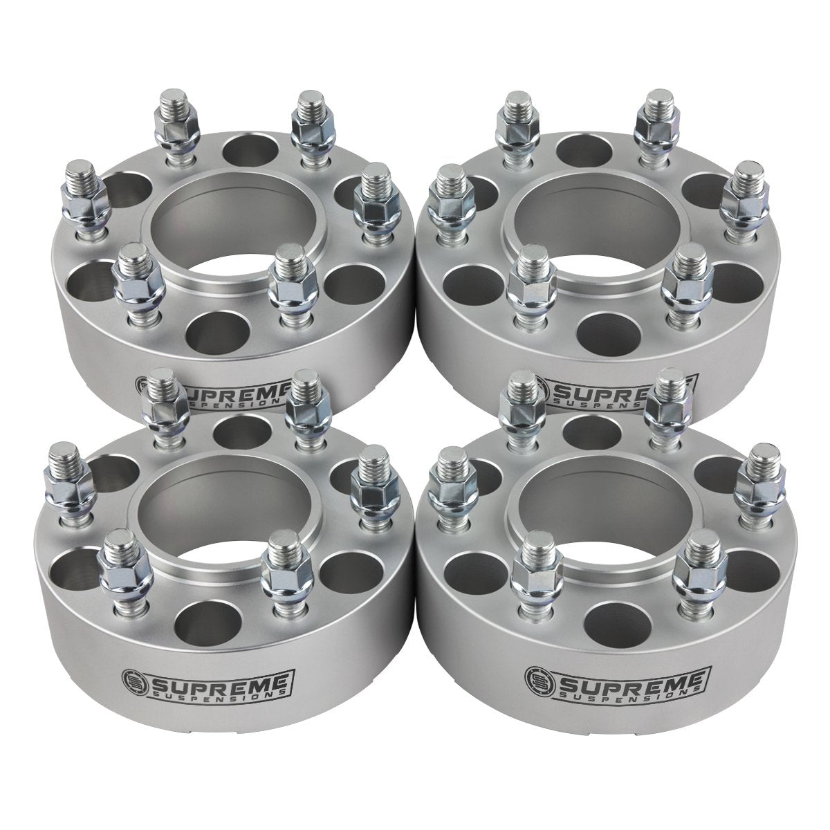 2006-2014 Lincoln Mark LT 2wd 4wd Wheel Spacers (Hub Centric) Silver (x4) Piece 1.5" Spacer