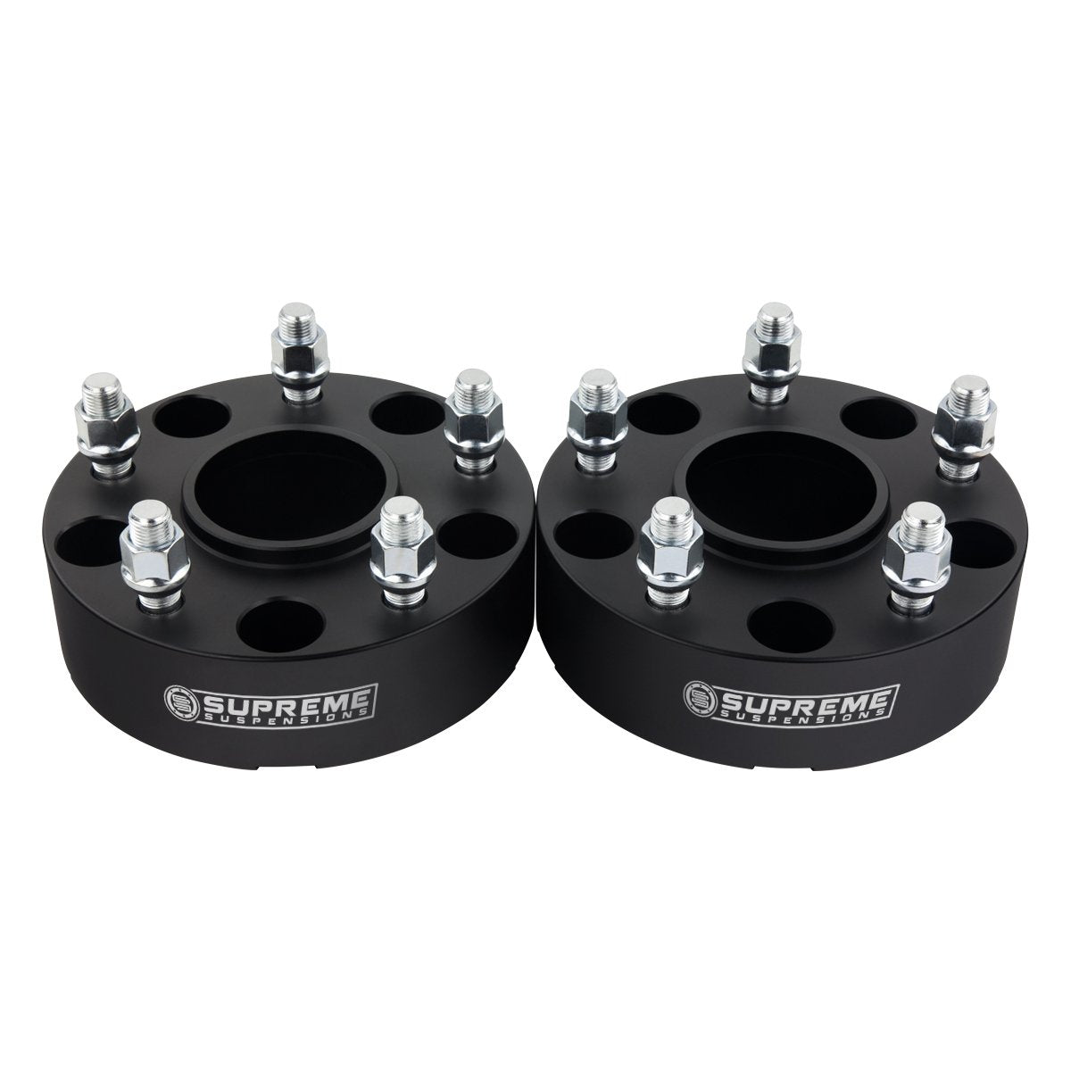 2005-2011 Dodge Dakota 2WD 4WD Wheel Spacers (Hub Centric) Black (x2) Piece 1.5" Spacer