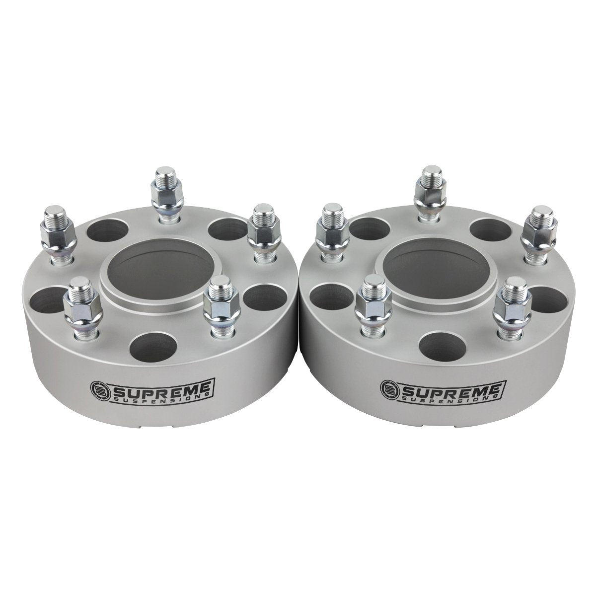 2005-2011 Dodge Dakota 2WD 4WD Wheel Spacers (Hub Centric) Silver (x2) Piece 1.5" Spacer