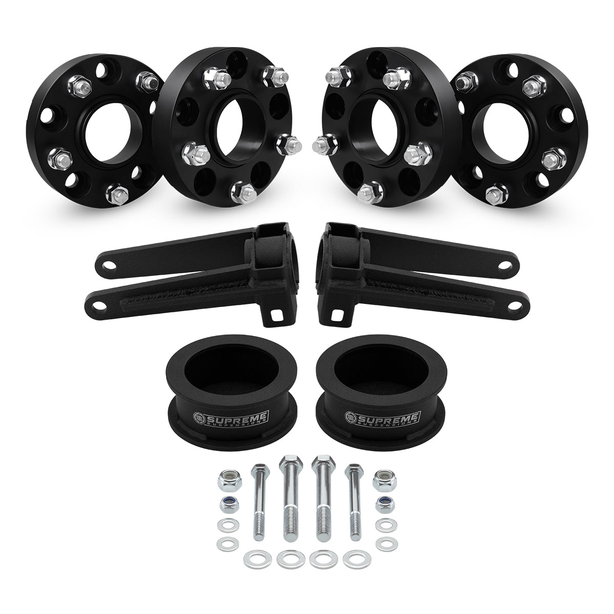 2005-2010 Jeep Grand Cherokee WK Full 3.5" + 2" Rear Suspension Lift Kit & Wheel Spacers