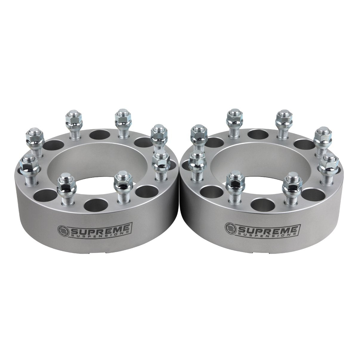 2002-2006 Chevy Avalanche 2500 2WD 4WD Wheel Spacers Silver (x2) Piece 2" Spacer