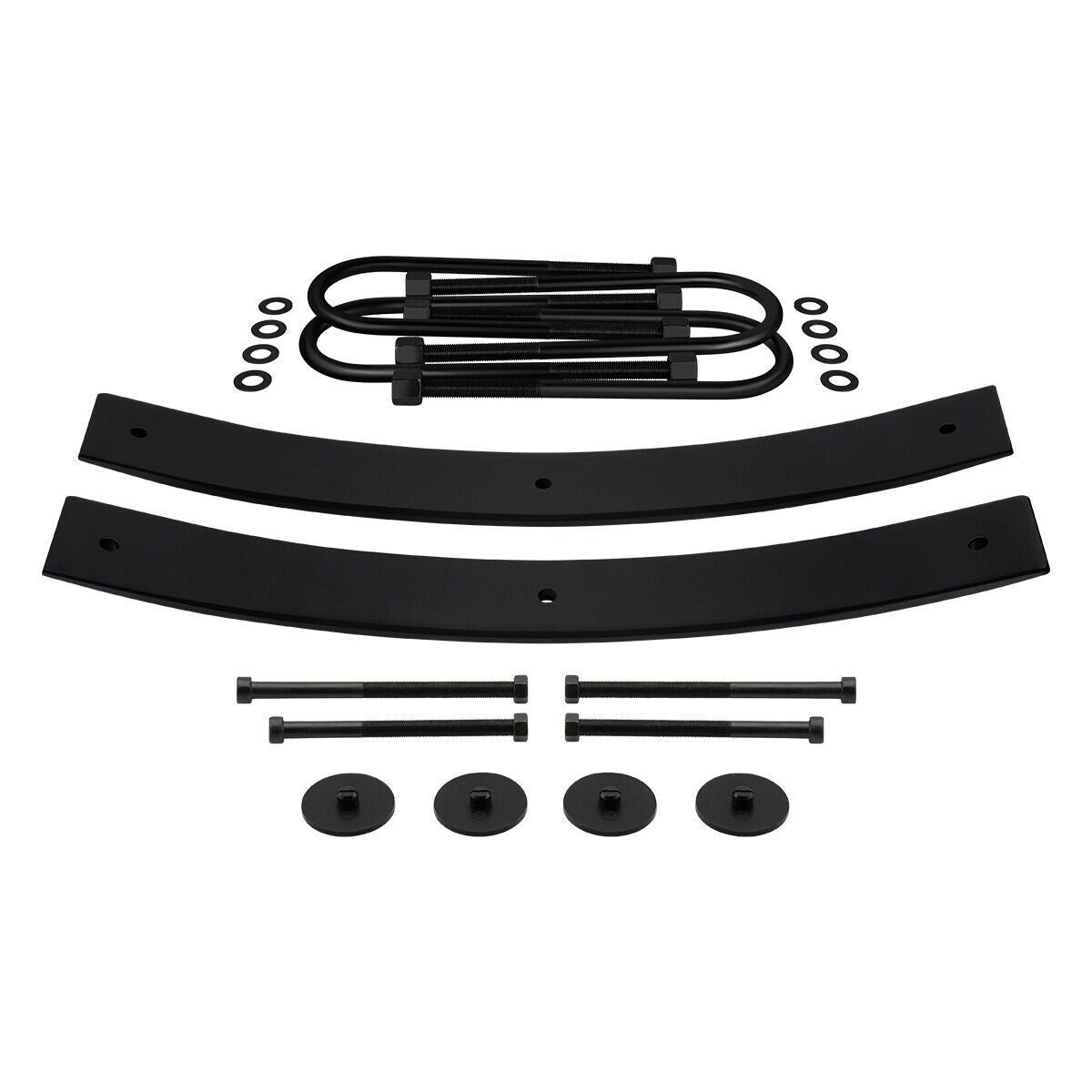 1.5"-2" Rear Level Lift Kit Add-A-Leafs + U-bolts For 1991-1994 Ford Explorer 2WD 4WD Size 21.5" Short Add-A-Leaf