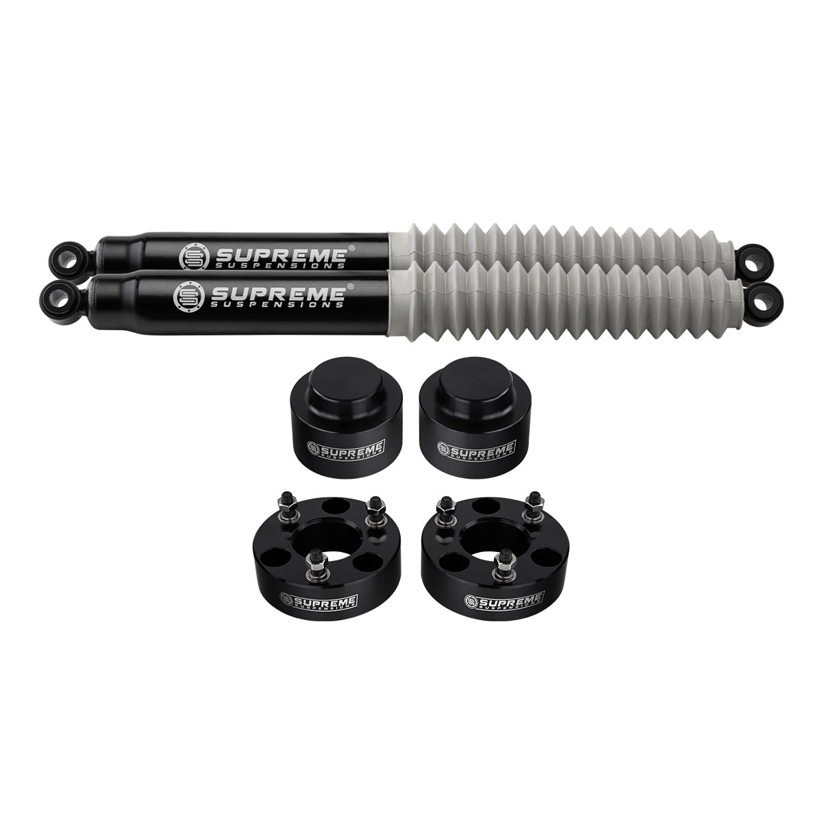 2009-2019 Dodge Ram 1500 Full Suspension Lift Kit with Rear MAX Performance Shocks 4WD Front Lift 3" + Rear Lift 2"